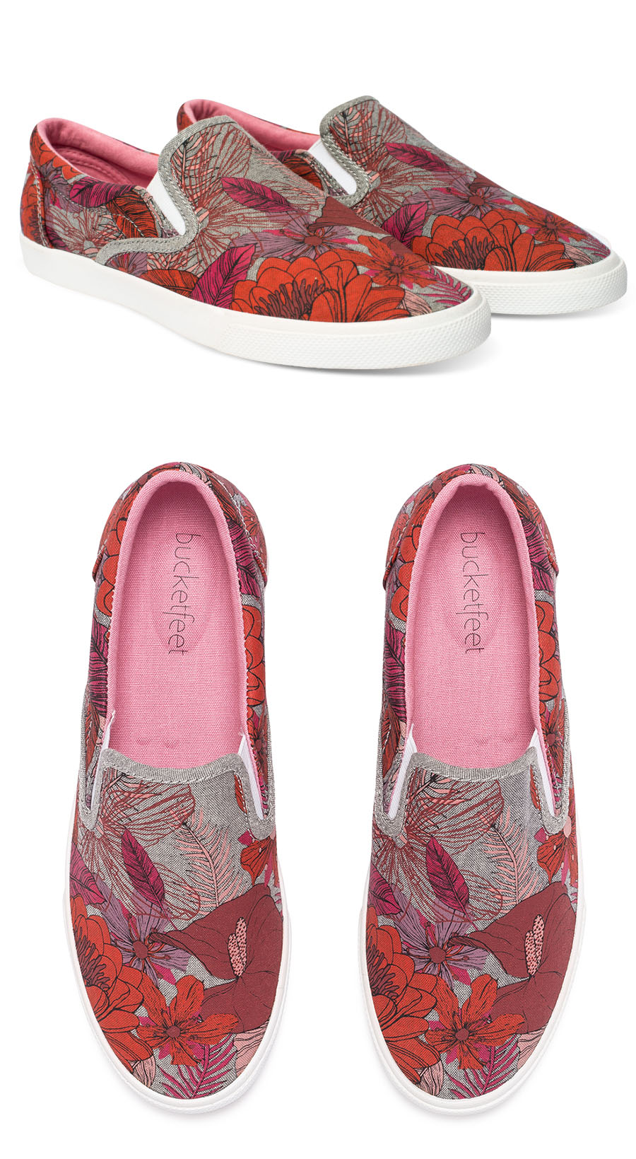 Floral-Bucketfeet