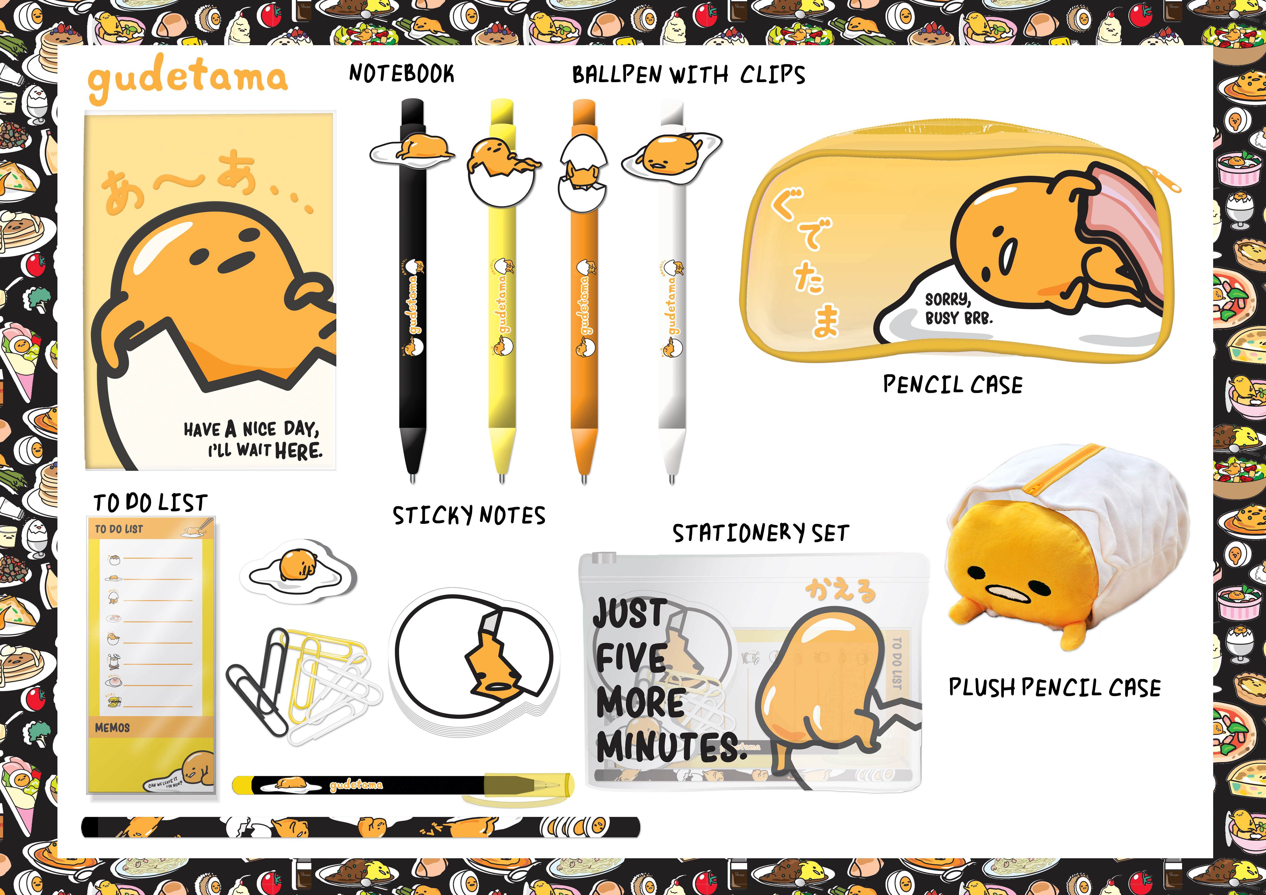 GUDETAMA MONTAGE BOARD05